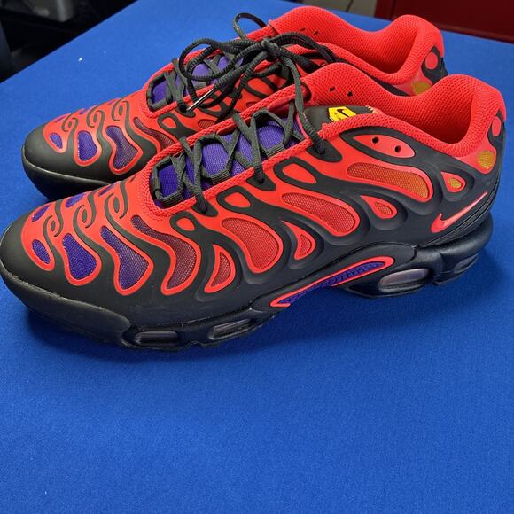 Nike Air Max Plus Drift All Day FD4290-003 Orange Purple Black 10.5 new no box - Picture 3 of 8